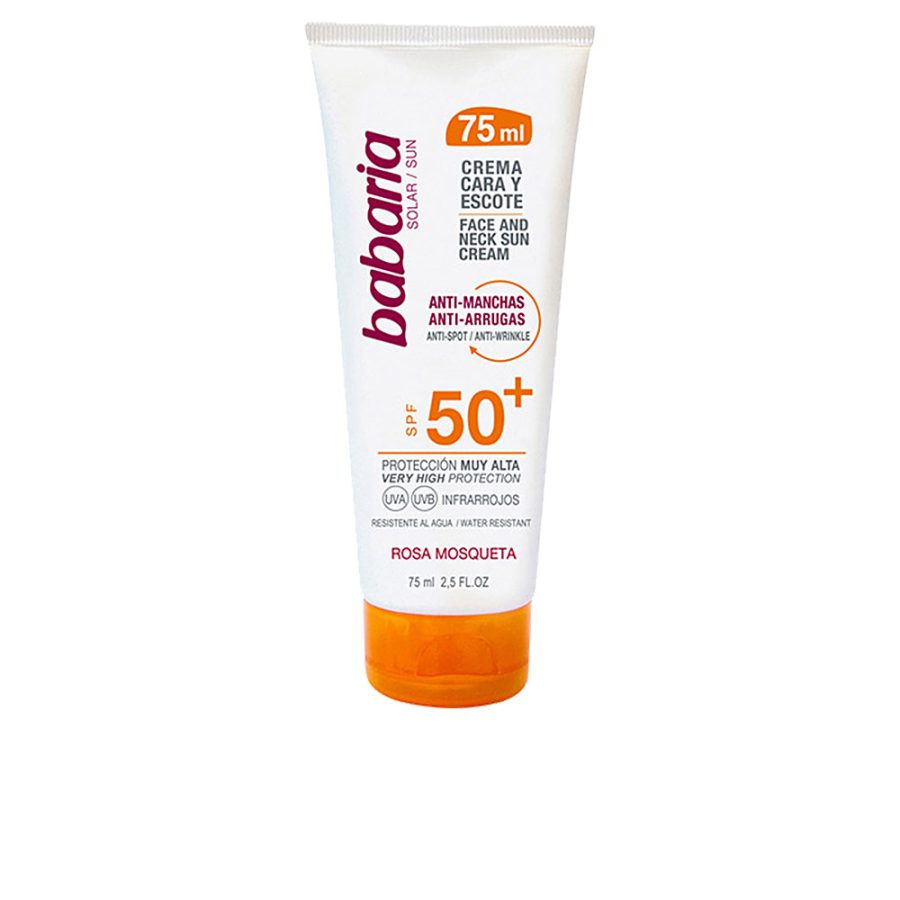 Babaria SOLAR CARA&ESCOTE fluido anti-manchas SPF50+ 75 ml