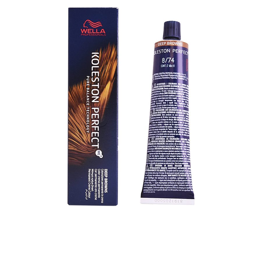 Wella professionals KOLESTON PERFECT ME+ DEEP BROWNS 8/74 60 ml