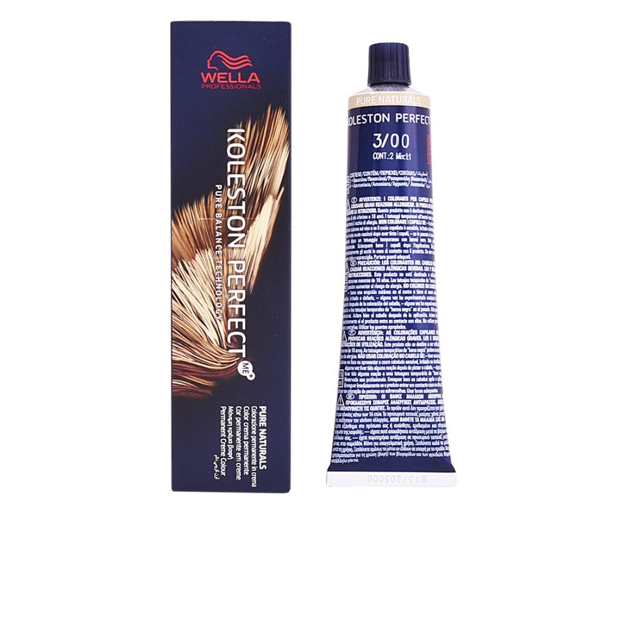 Wella professionals KOLESTON PERFECT ME+ PURE NATURALS 3/00 60 ml