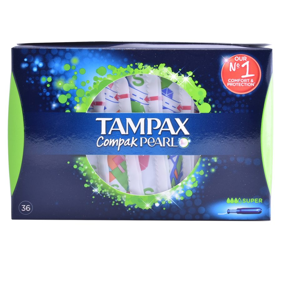 TAMPAX PEARL COMPAK tampón super 36 uds