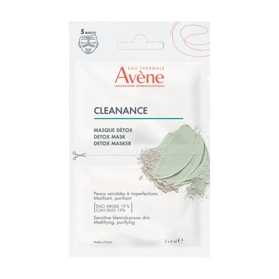 Avene CLEANANCE detox mask 2 x 6 ml