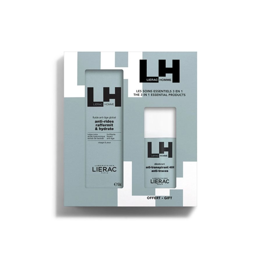 Lierac LH GLOBAL ANTI-AGING FLUID CASE 2 pcs