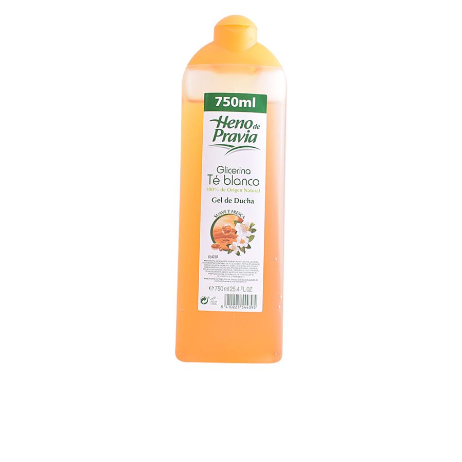 Heno de pravia GLICERINA TÉ BLANCO gel ducha 750 ml