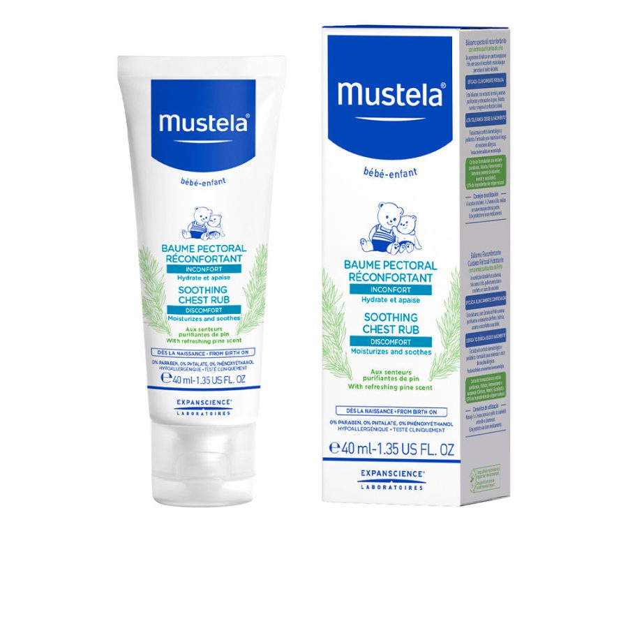 Mustela BABY-CHILD comforting chest balm 40 ml