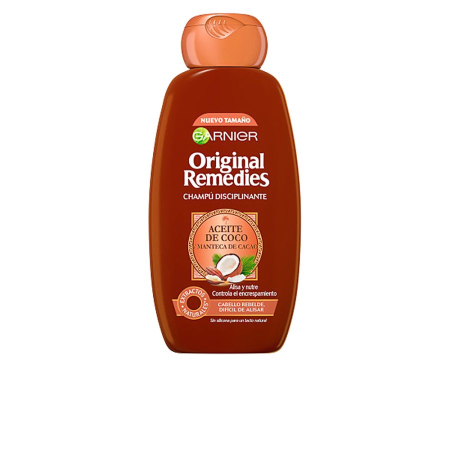 Garnier ORIGINAL REMEDIES champú aceite coco y cacao 300 ml