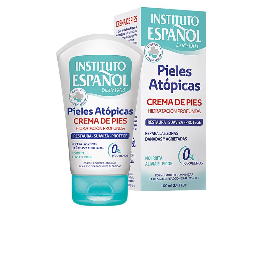 Instituto espaÑol PIEL ATÓPICA crema hidratante y reparadora pies 100 ml