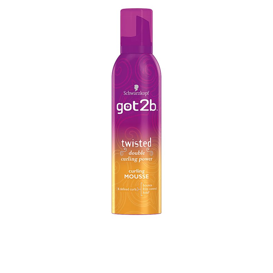 Schwarzkopf mass market GOT2B TWISTED double curling power mousse 250 ml