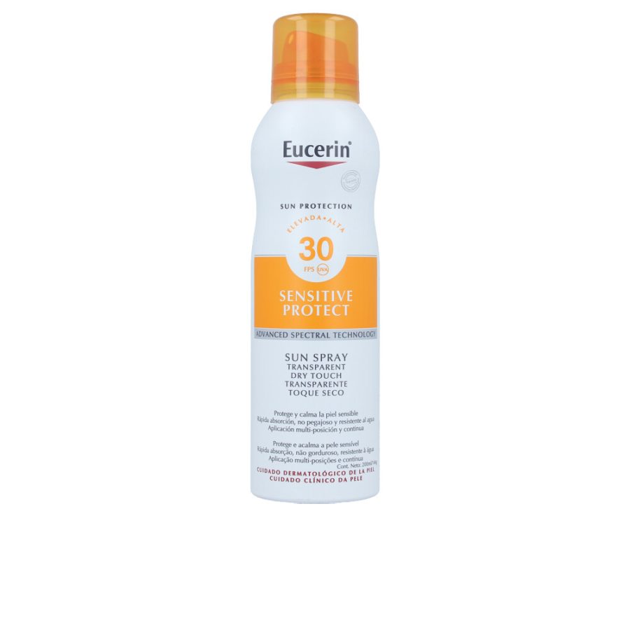 Eucerin SUN SENSITIVE PROTECT spray transparant dry touch SPF30 200 ml