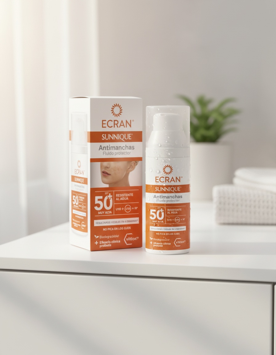 ECRAN SUNNIQUE anti-dark spots SPF50+ 50 ml 2 ECRAN SUNNIQUE anti-dark spots SPF50+ 50 ml - Image 2