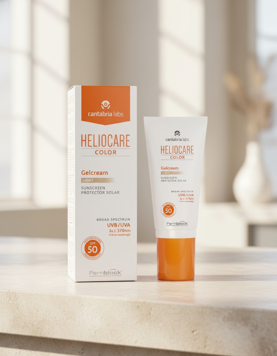 HELIOCARE COLOR sunscreen with cream gel color SPF50 #light 50 ml 2 HELIOCARE COLOR sunscreen with cream gel color SPF50 #light 50 ml - Image 2