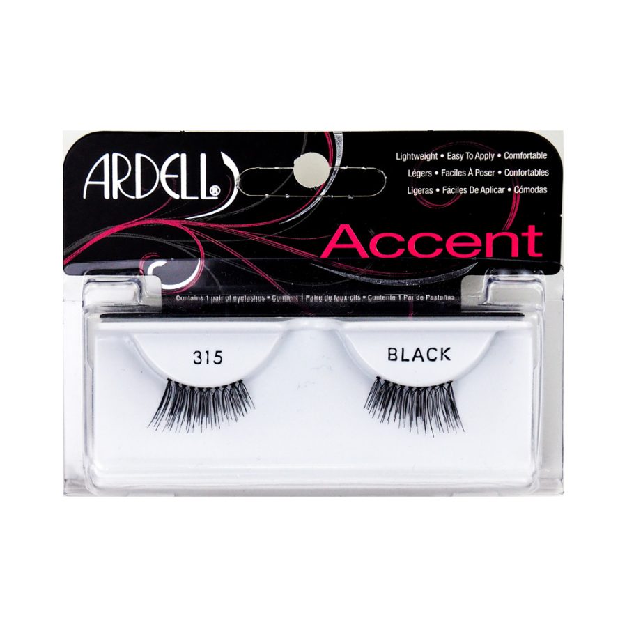 Ardell ACCENT wimpers #315-zwart 1 u