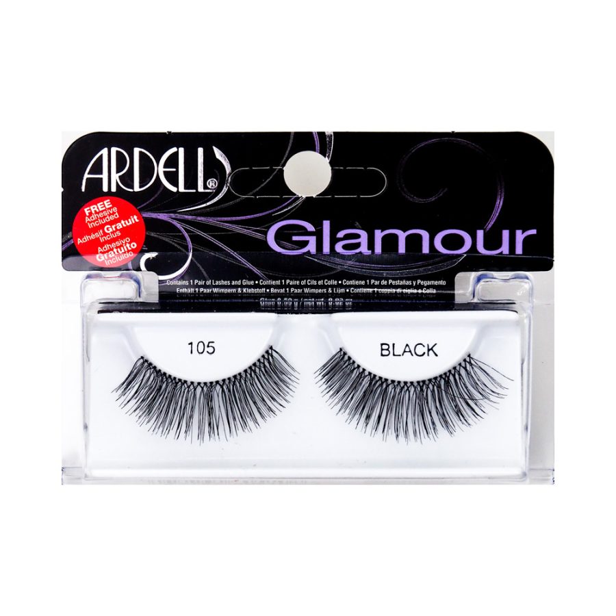 Ardell GLAMOUR pestañas #105-black 1 u