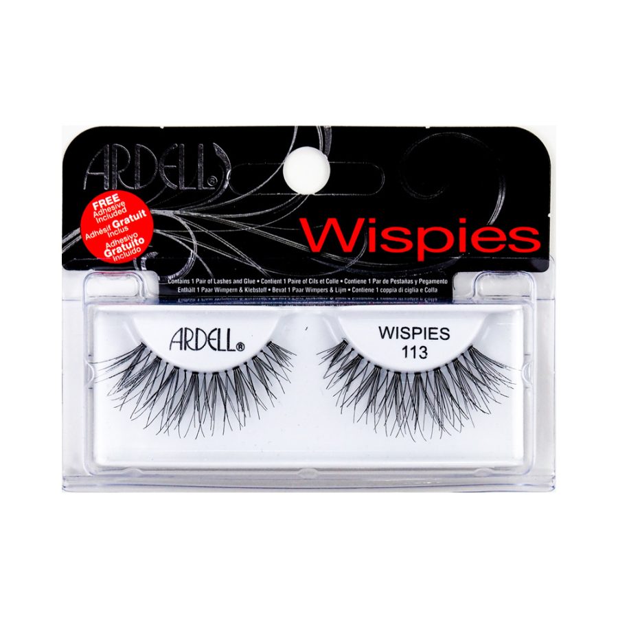 Ardell WISPIES wimpers pocketpack #113-zwart 5 ml