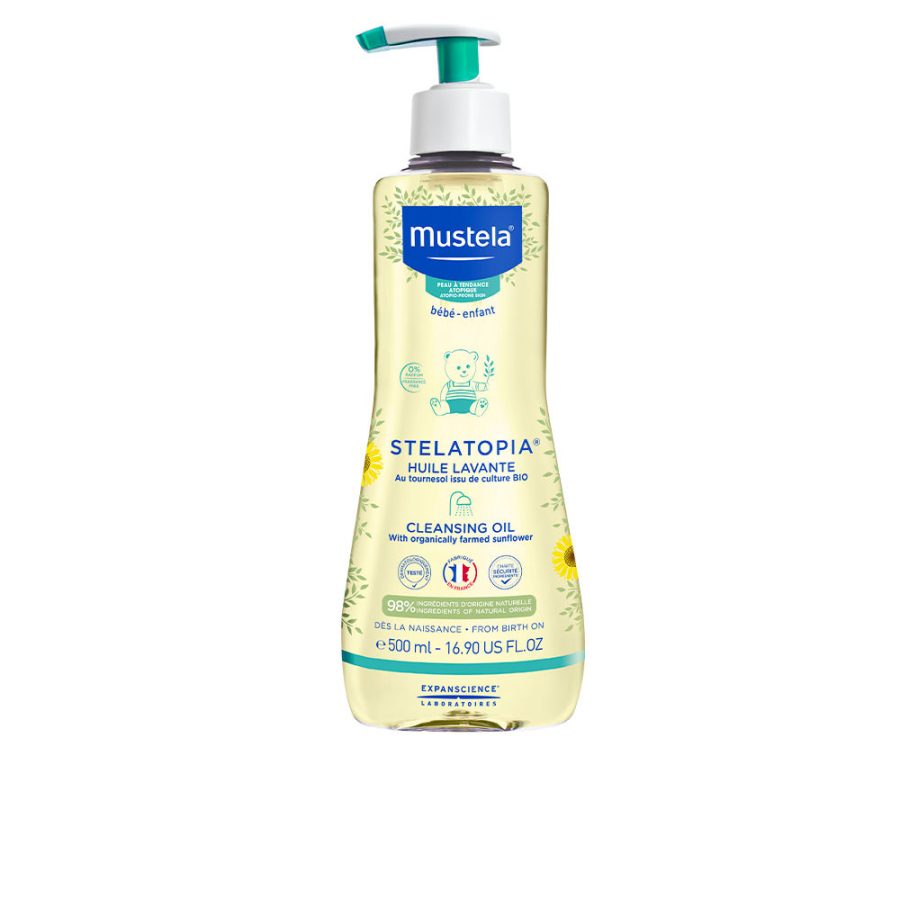 Mustela STELATOPIA aceite de baño y ducha 500 ml