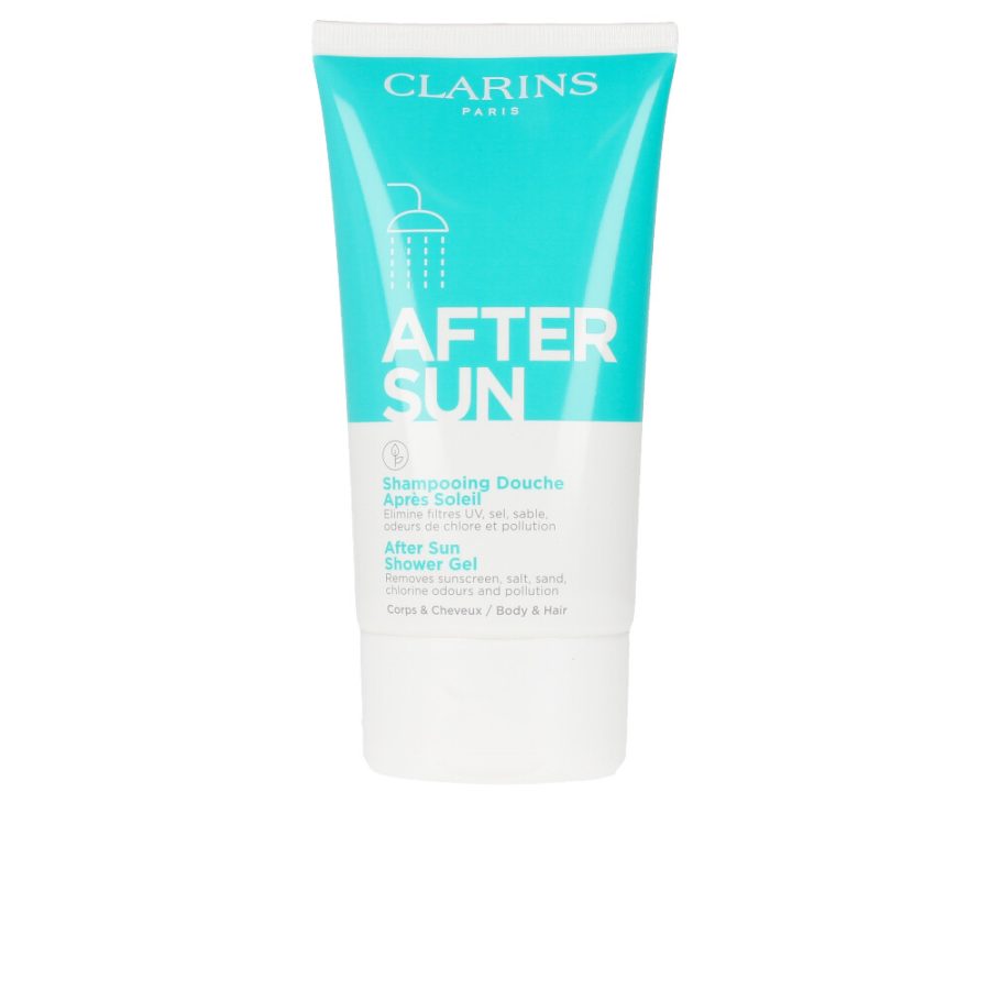 Clarins PARA DESPUÉS DEL SOL gel de ducha cuerpo y cabello 150 ml