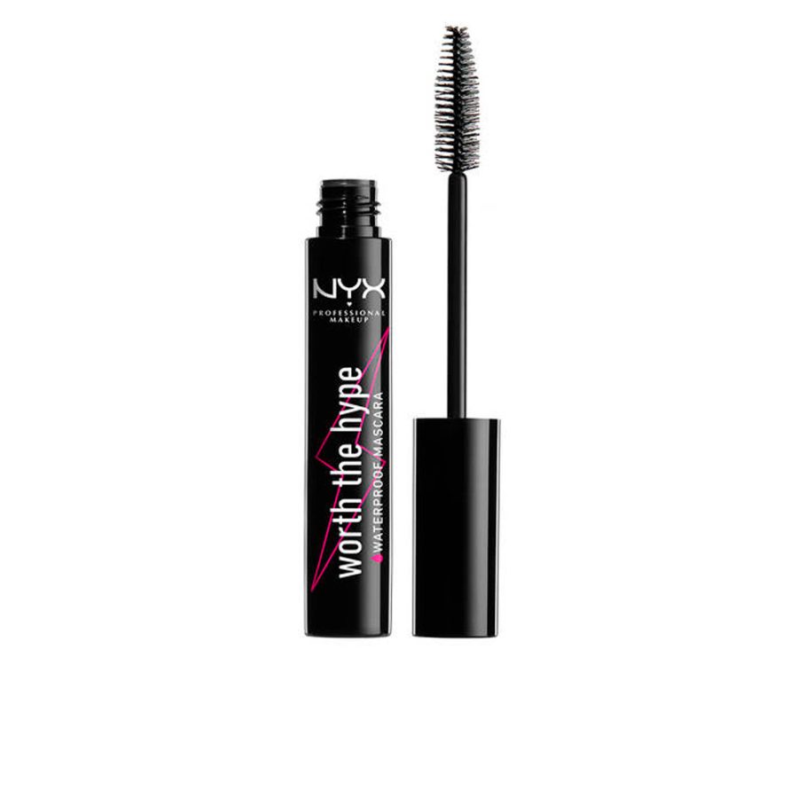 Nyx professional make up WORTH THE HYPE waterproof mascara #black 7 ml