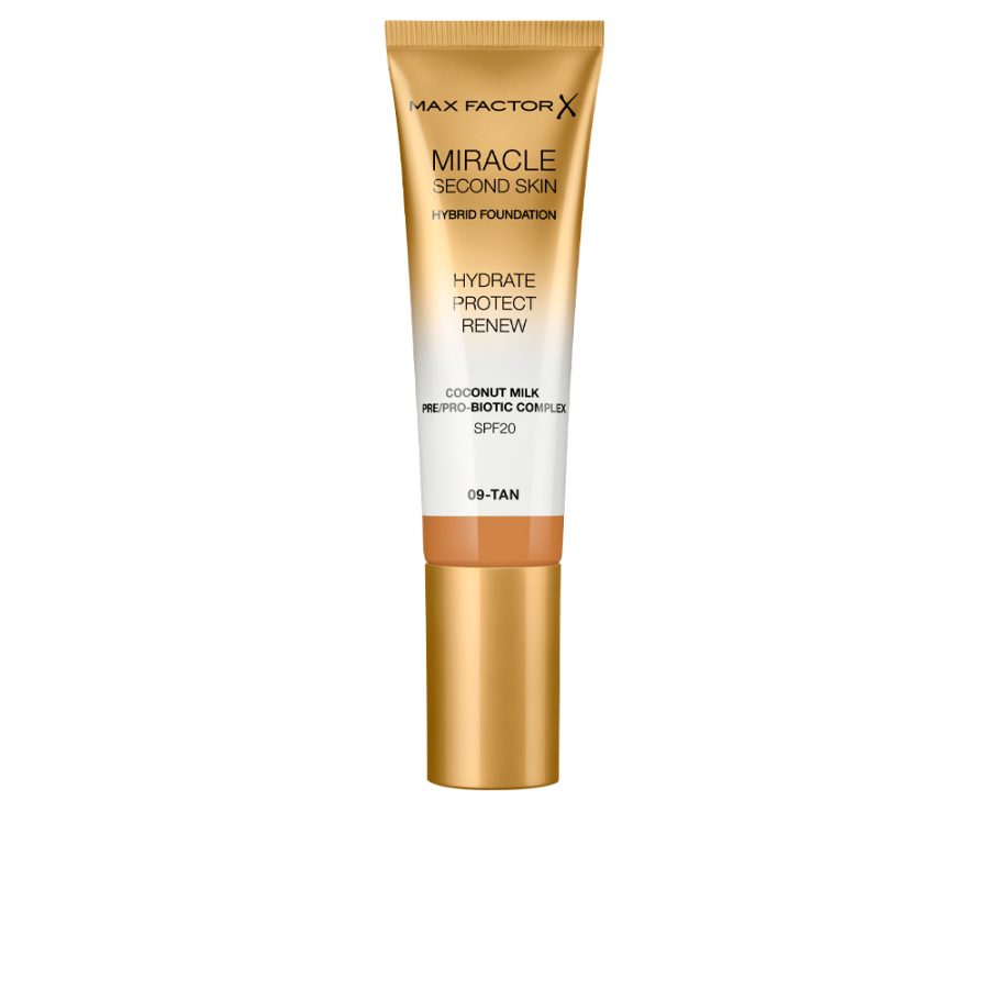 Max factor MIRACLE TOUCH second skin found.SPF20