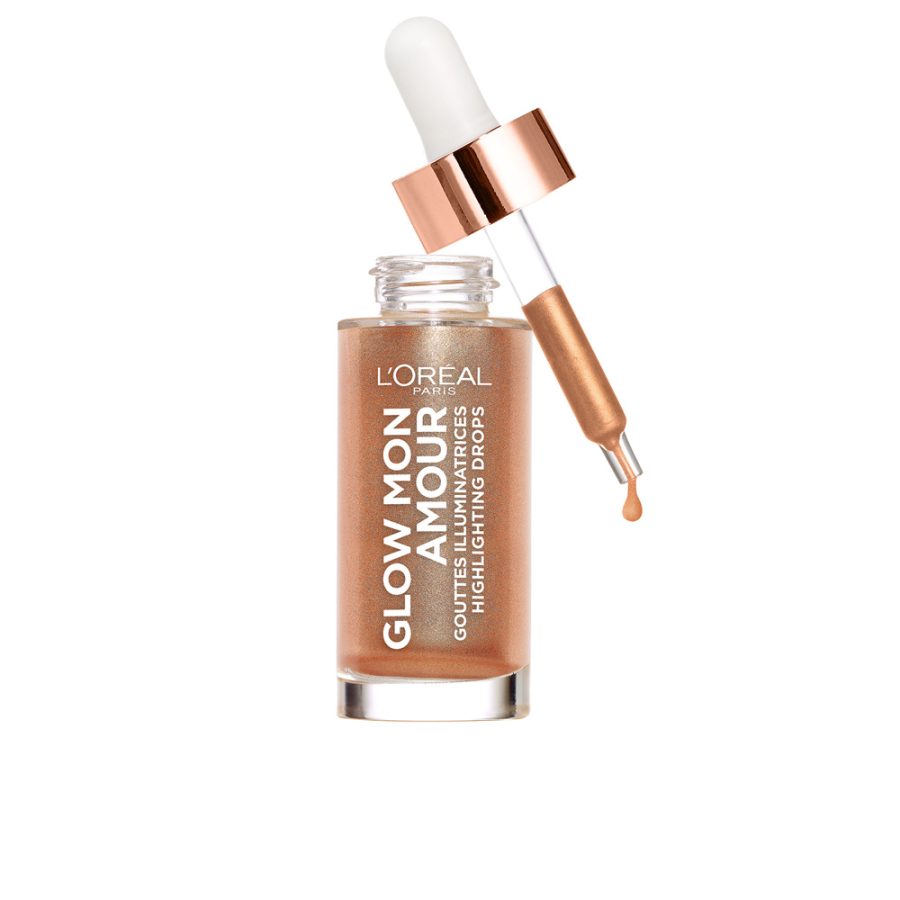 L'orÉal paris GLOW MON AMOUR highlighting drops #02-loving peach