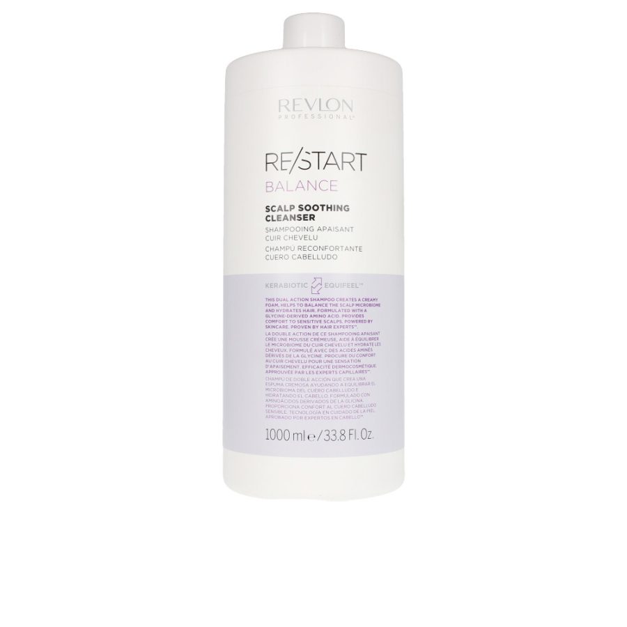 Revlon RE-START balance soothing cleanser shampoo 1000 ml