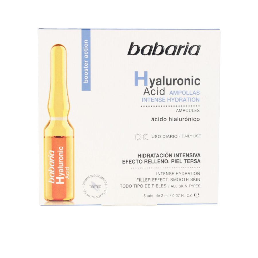 Babaria HYALURONIC ACID intense hydration ampollas 5 x 2 ml