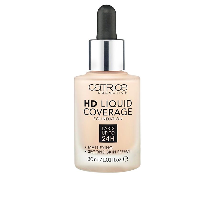 Catrice HD LIQUID COVERAGE FOUNDATION lasts up to 24h