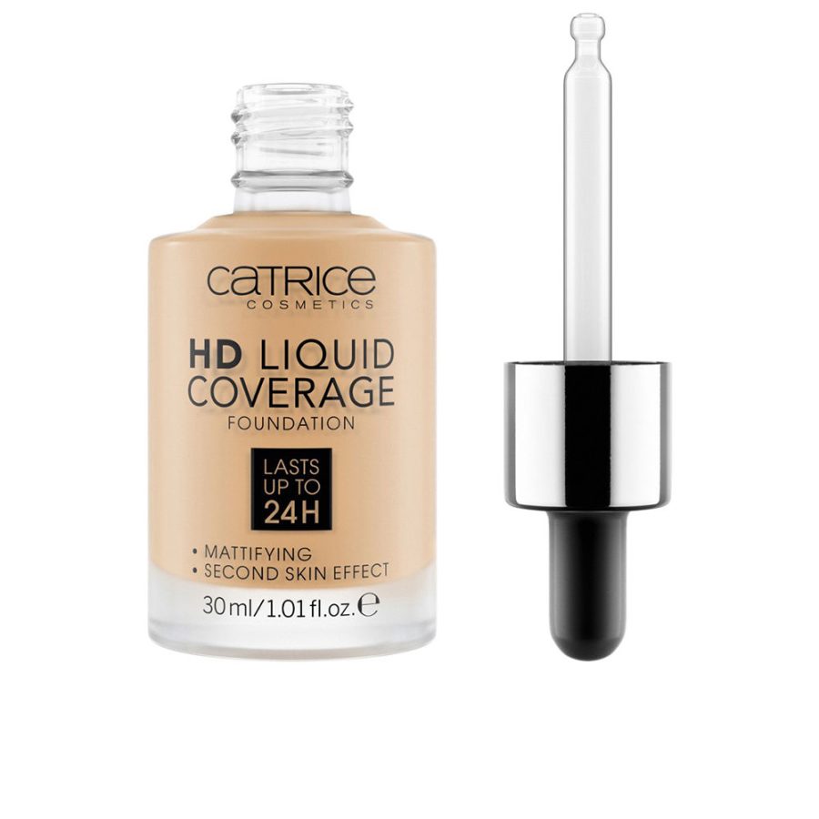 Catrice HD LIQUID COVERAGE FOUNDATION lasts up to 24h