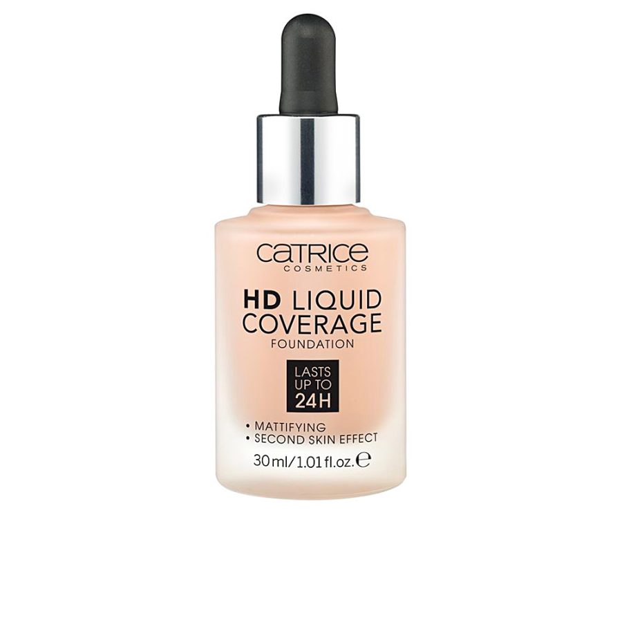 Catrice HD LIQUID COVERAGE FOUNDATION lasts up to 24h