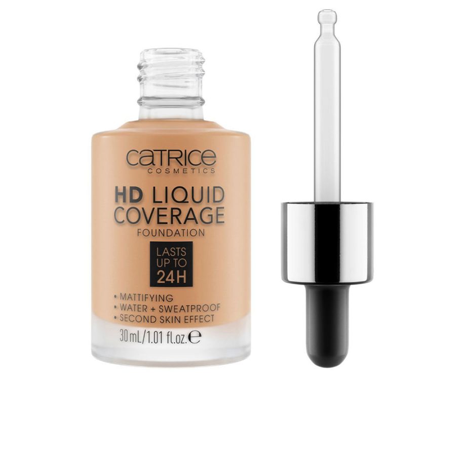 Catrice HD LIQUID COVERAGE FOUNDATION lasts up to 24h