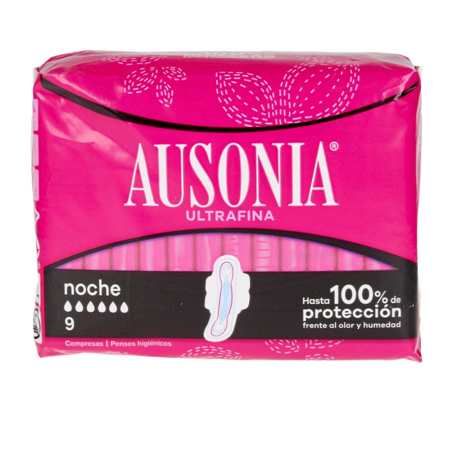 AUSONIA compresas noche ultra 9 u