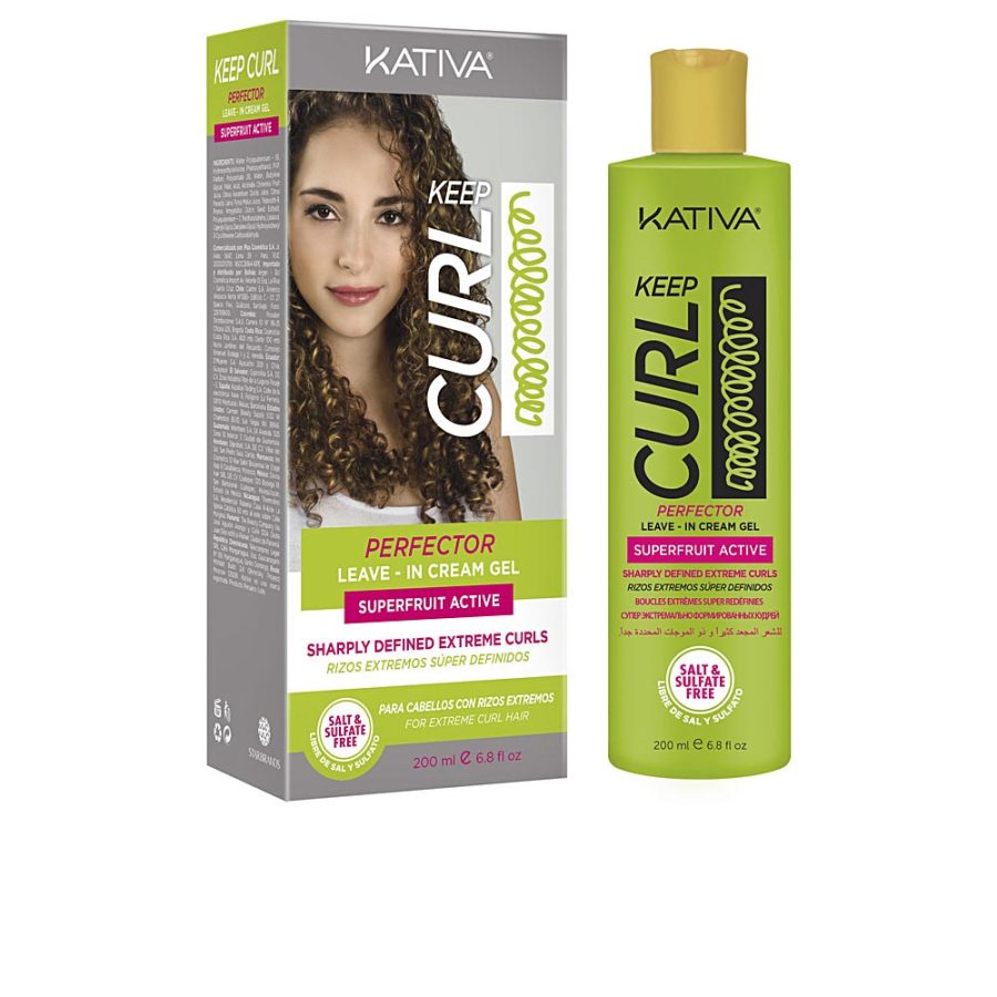 Kativa KEEP CURL perfector leave-in cream 200 ml