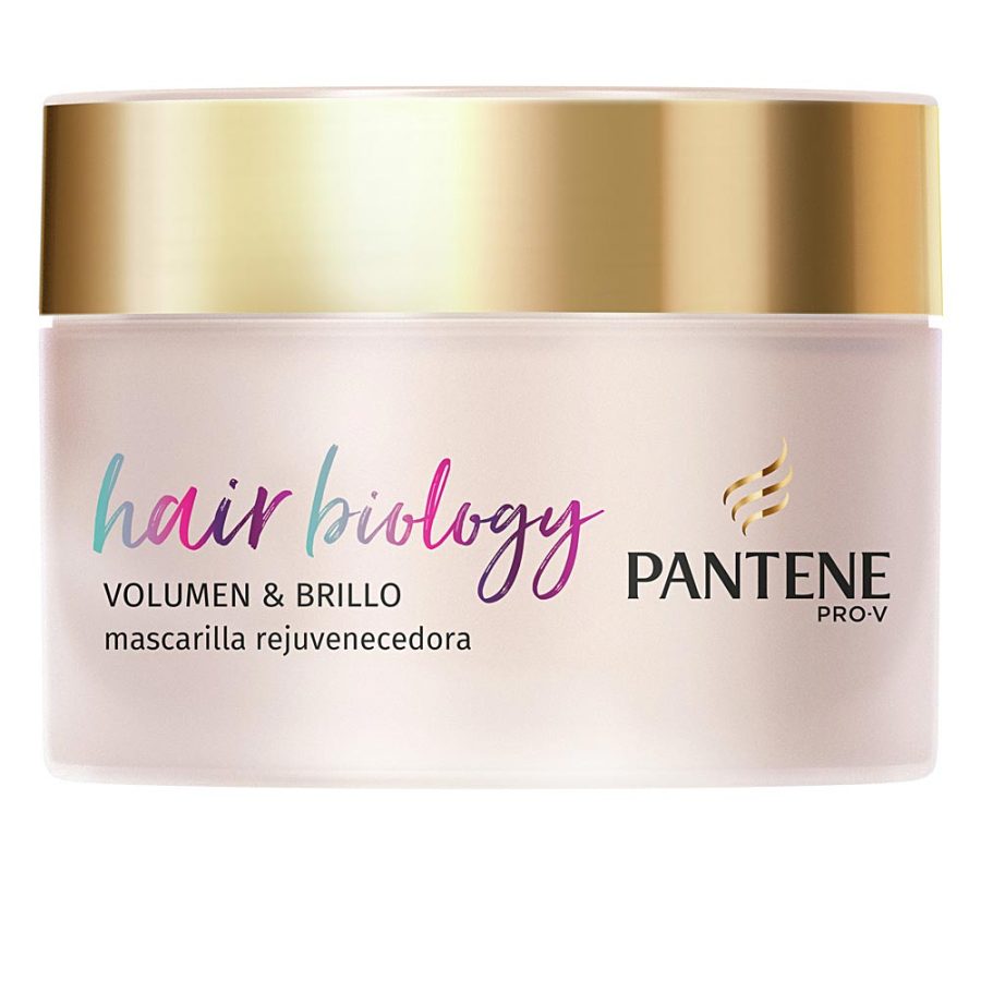 Pantene HAIR BIOLOGY VOLUMEN & BRILLO mascarilla 160 ml