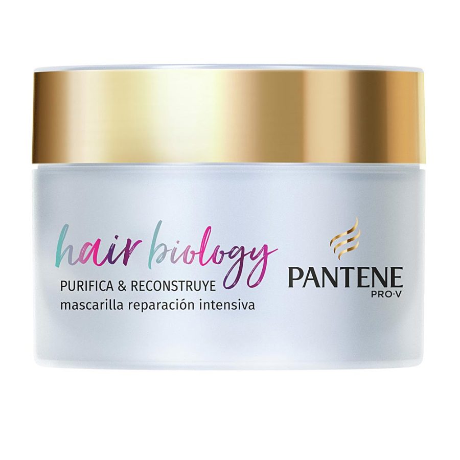 Pantene HAIR BIOLOGY PURIFICA & REPARA mascarilla 160 ml