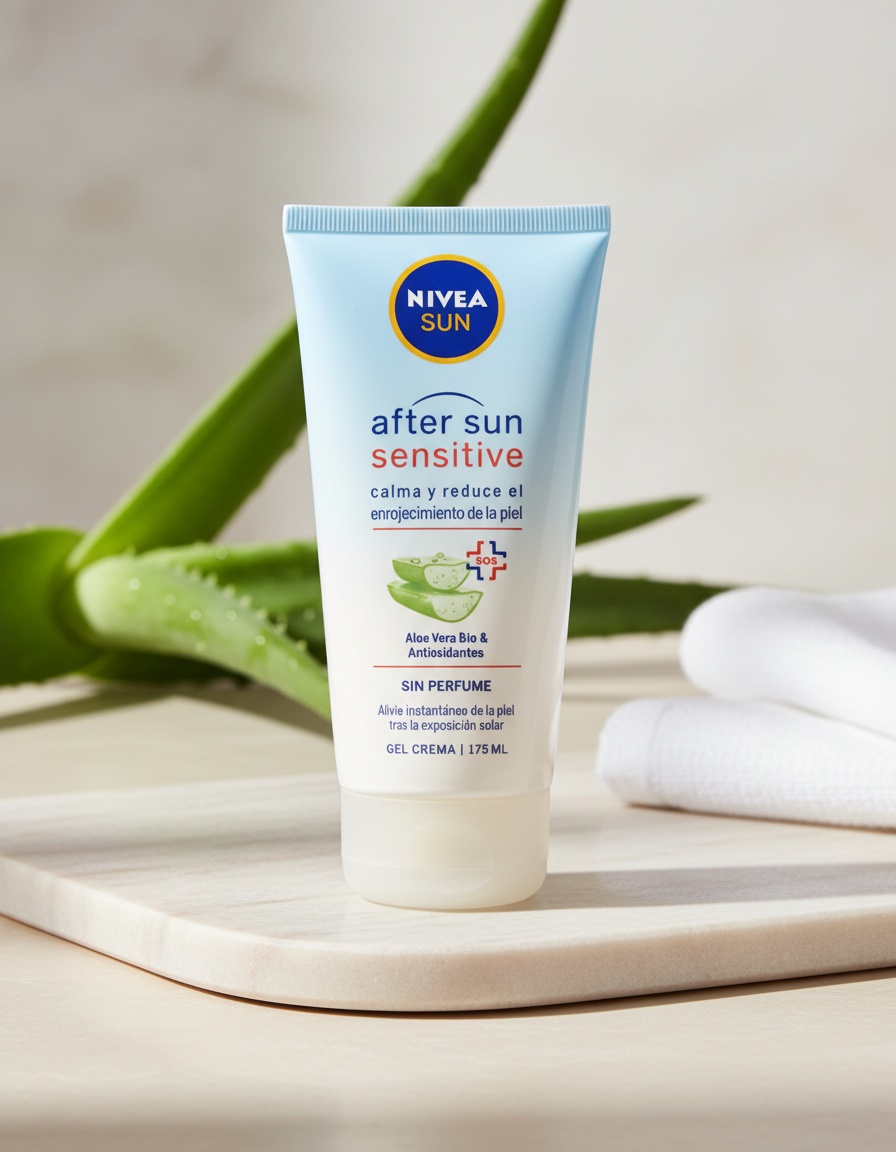 SUN AFTER SUN SENSITIVE fragrance-free cream gel 175 ml 2 SUN AFTER SUN SENSITIVE fragrance-free cream gel 175 ml - Image 2