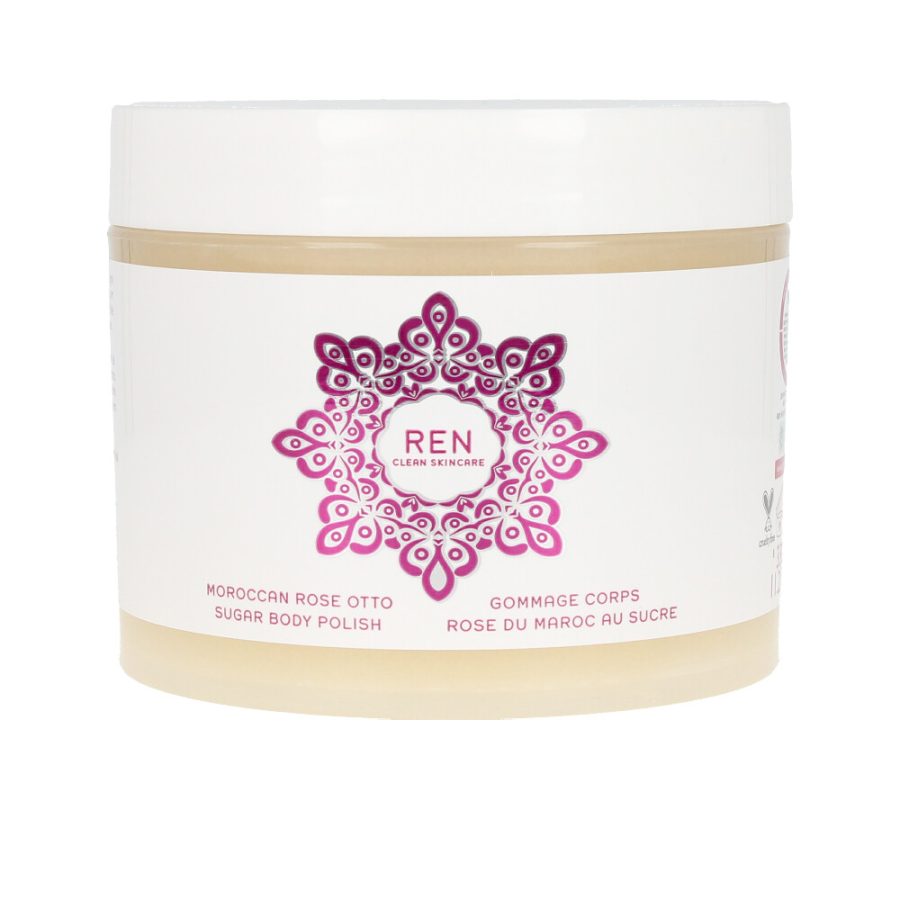 Ren clean skincare MOROCCAN ROSE OTTO sugar body polish 330 ml