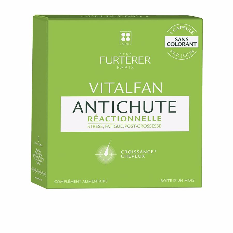 Rene furterer VITALFAN complemento alimenticio caída cabello reaccional 30 u