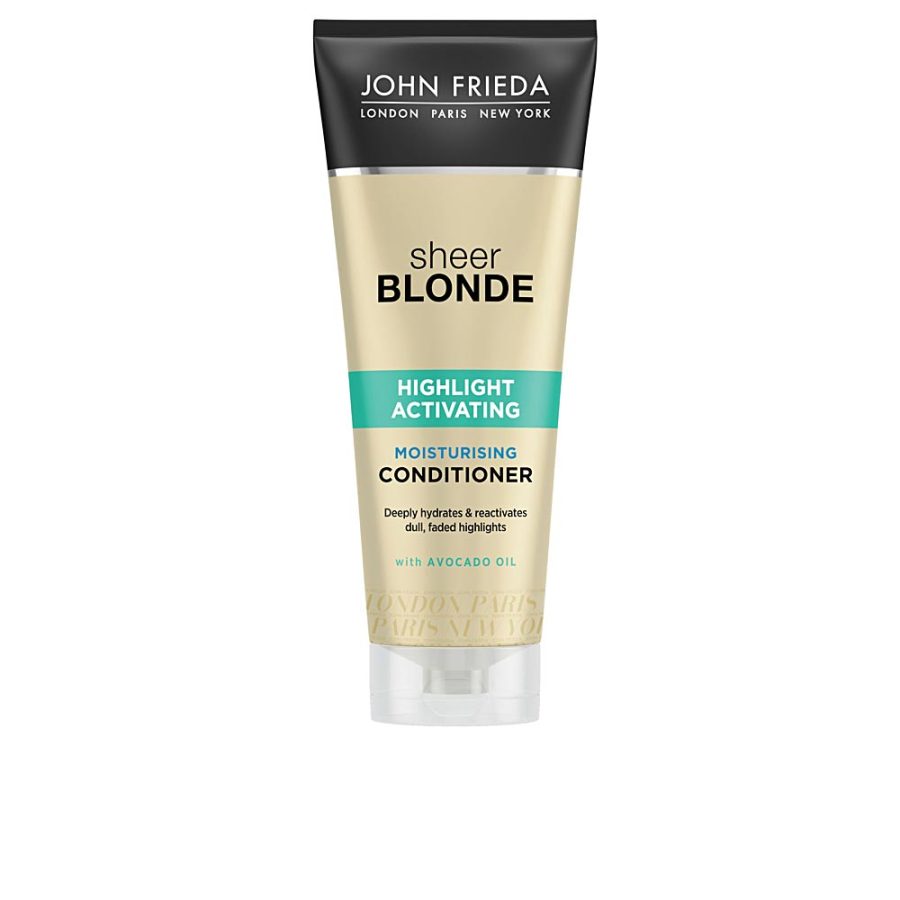 John frieda SHEER BLONDE acondicionador hidratante cabellos rubios 250 ml