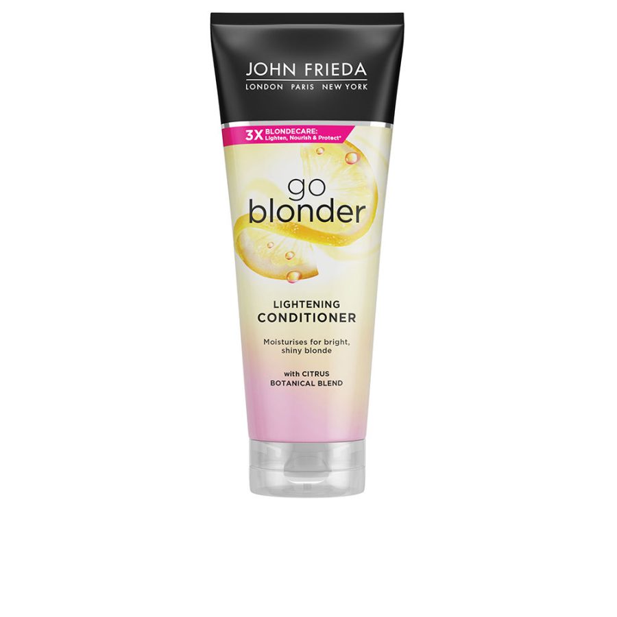 John frieda SHEER BLONDE acondicionador aclarante cabellos rubios 250 ml