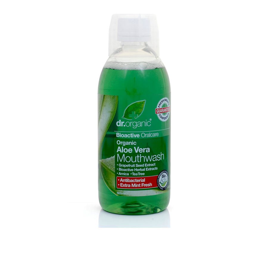 Dr. organic ALOE VERA enjuague bucal 500 ml