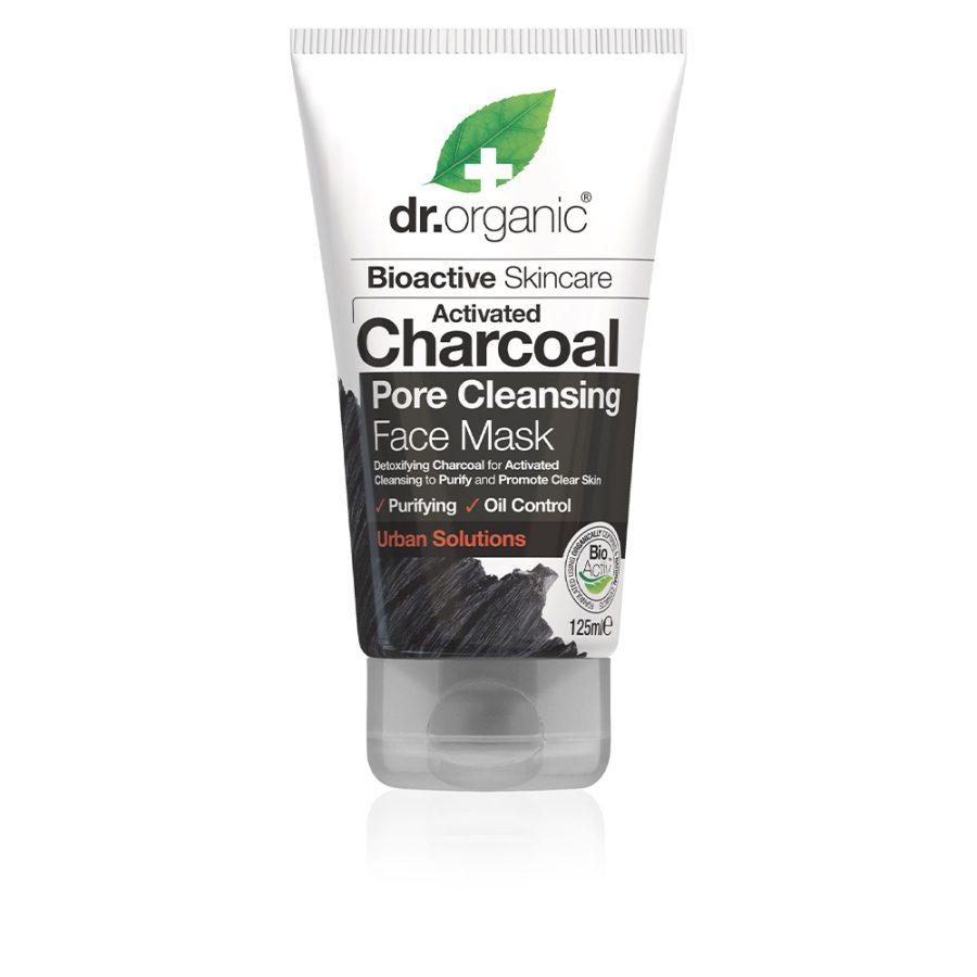 Dr. organic CARBÓN mascarilla facial 125 ml