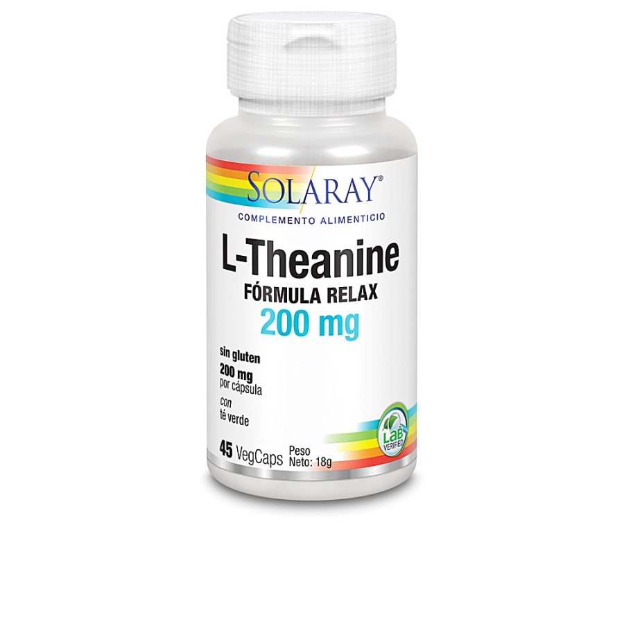 Solaray L-THEANINE 200 mg - 45 vegcaps