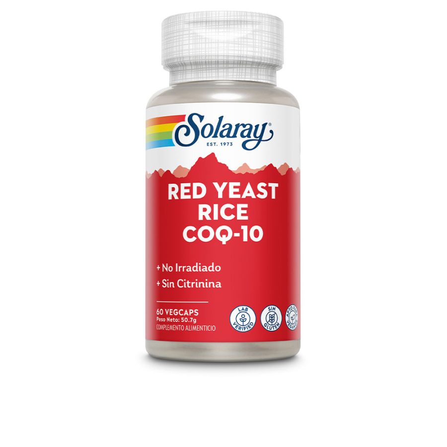 Solaray RED YEAST RICE PLUS Q10 - 60 vegcaps