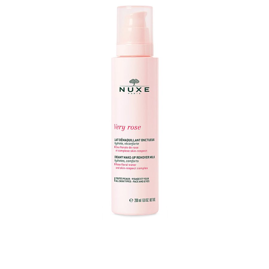 Nuxe VERY ROSE leche desmaquillante cremosa 200 ml