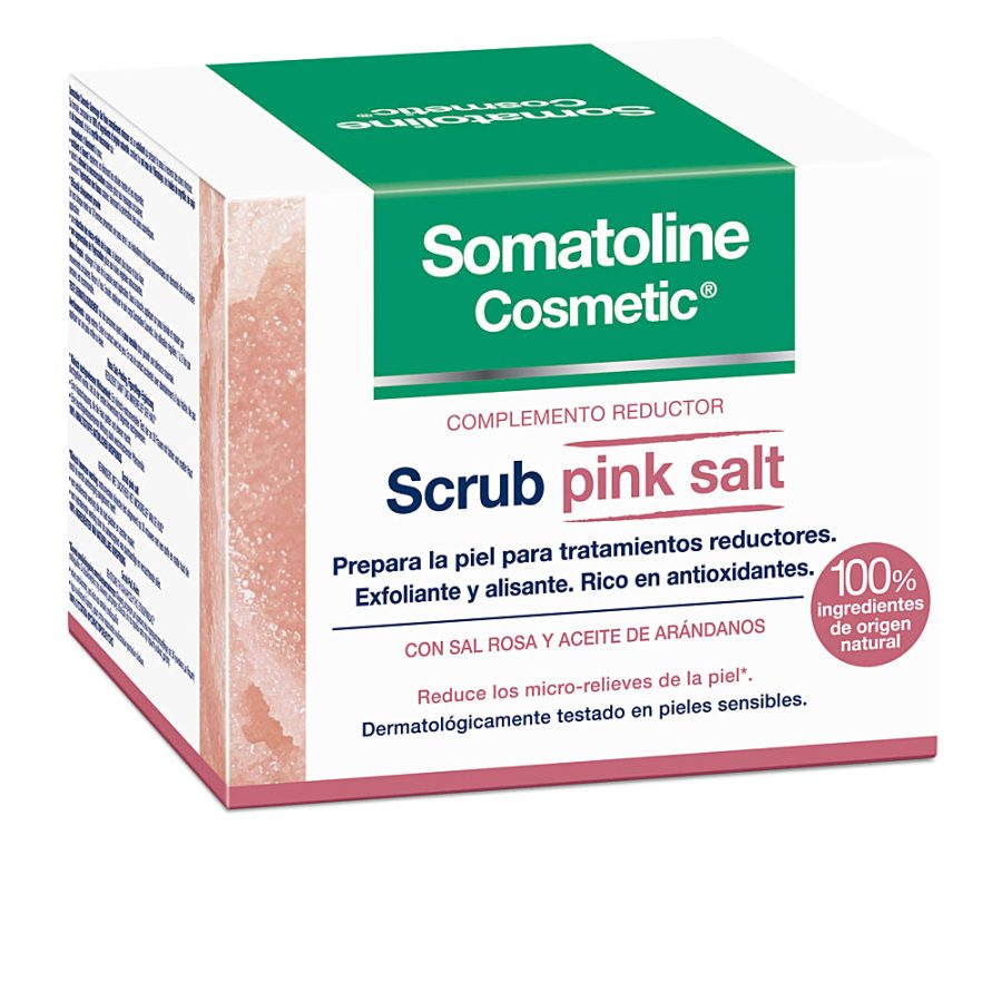 Somatoline cosmetic SCRUB exfoliante complemento reductor pink salt 350 gr