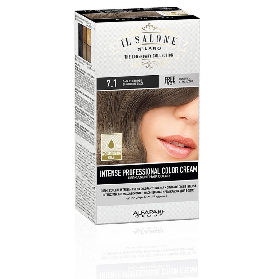 Il salone milano INTENSE PROFESSIONAL COLOR CREAM permanent hair color 1 stuk