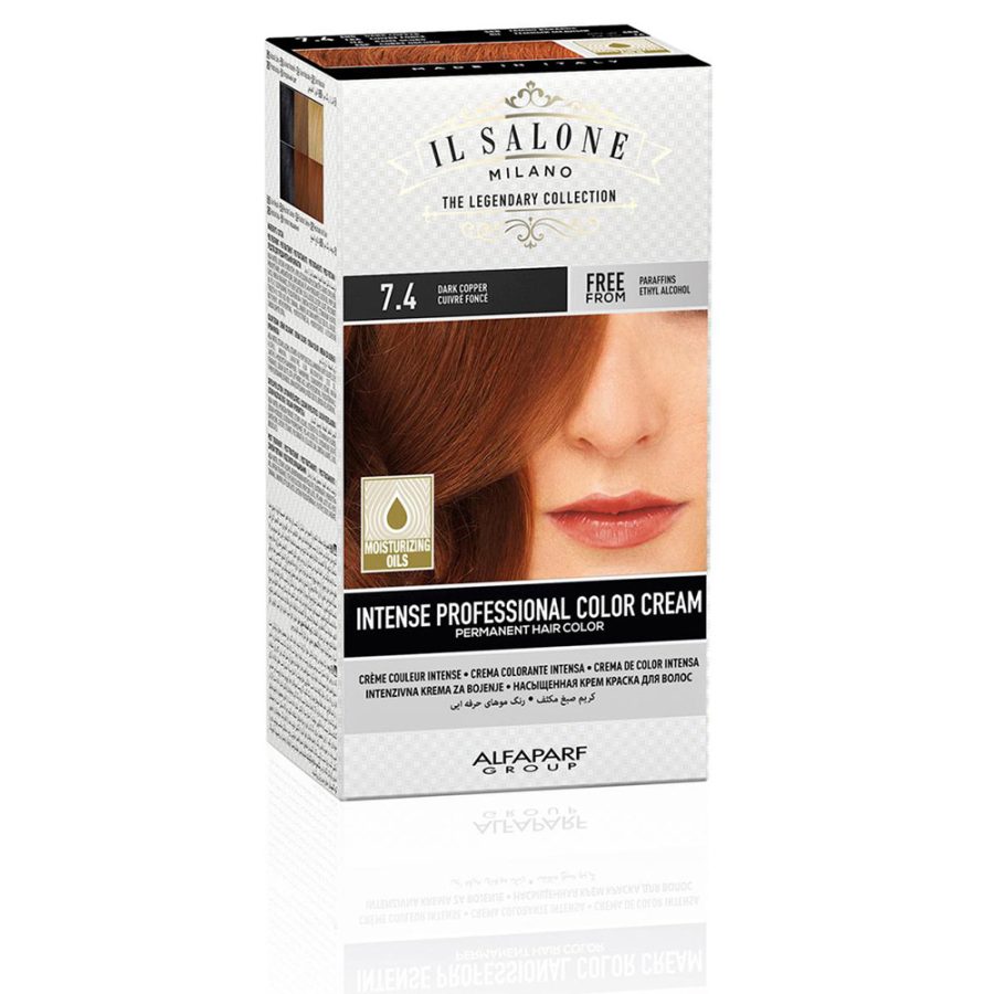 Il salone milano INTENSE PROFESSIONAL COLOR CREAM permanent hair color 1 stuk