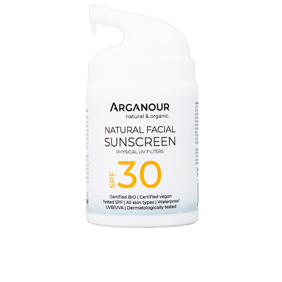 Arganour NATURAL&ORGANIC facial sunscreen SPF30 50 ml