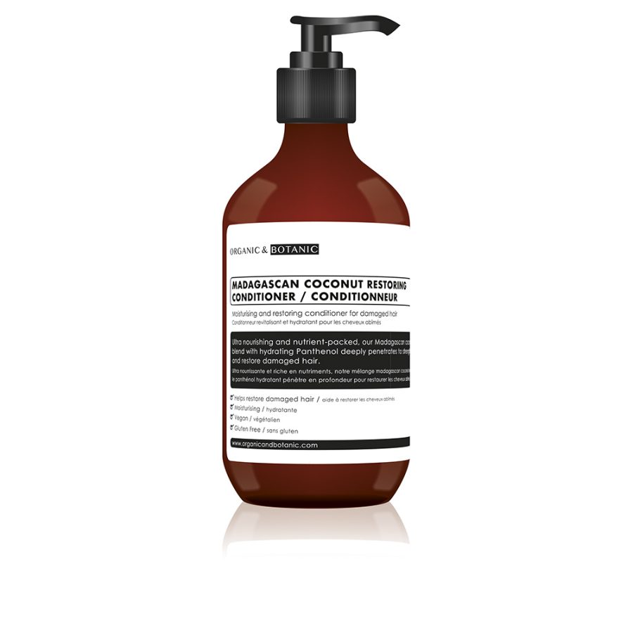 Organic & botanic MADAGASCAN COCONUT restoring conditioner 500 ml