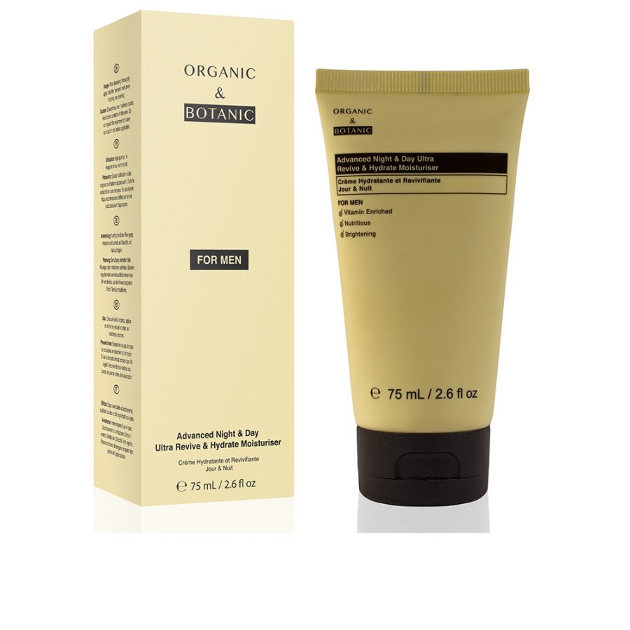 Organic & botanic FOR MEN advanced night&day ultra revive&hydrate moisturiser 75 ml