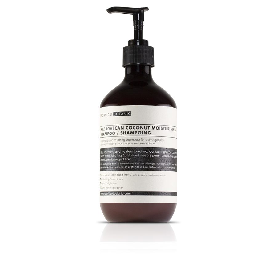 Organic & botanic MADAGASCAN COCONUT moisturising shampoo 500 ml