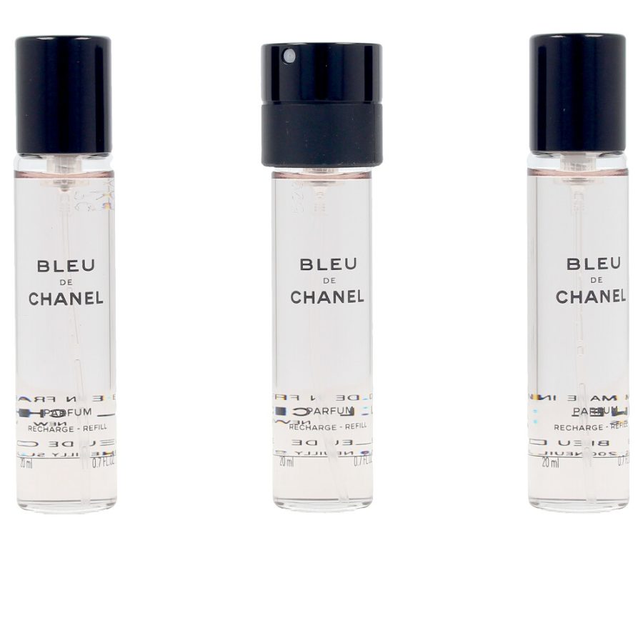 Chanel BLEU eau de parfum spray twist & spray 3 refills x 20 ml